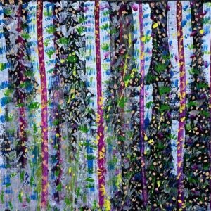 Anda Abstract Glezna - "Karnevāls"