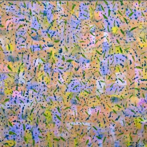 Anda Abstract Glezna - "Dziesmu Svētki"