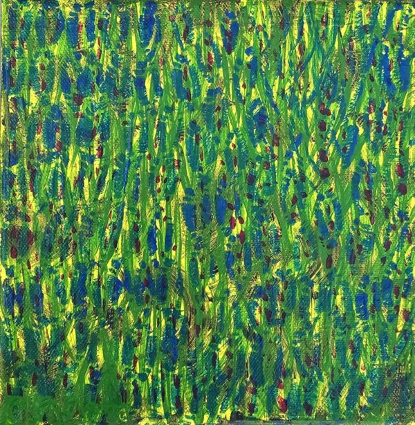 Anda Abstract Painting - "The Bright Summer"