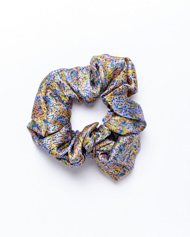 Song Festival - Silk Hair Scrunchie Medium 3.5 cm - Image 2