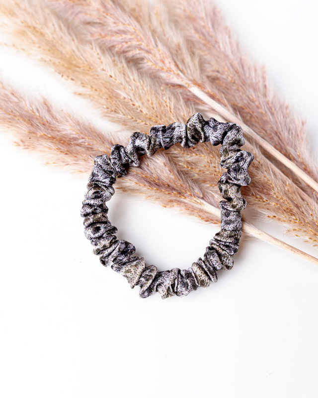 Summer Morning - Silk Hair Scrunchie Micro 1.0 cm - Image 3