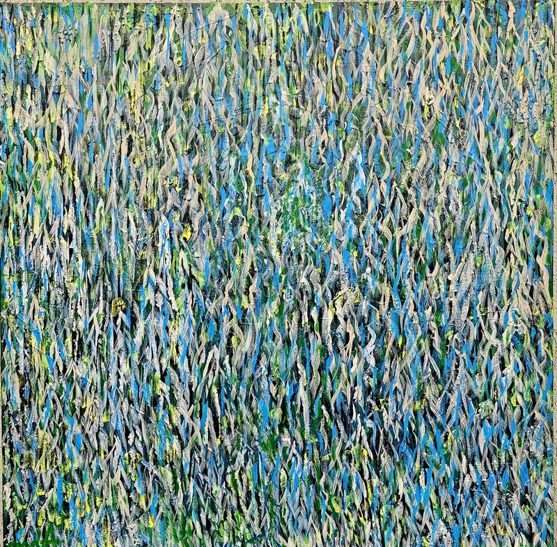 Anda Abstract Painting - "Dew Point"