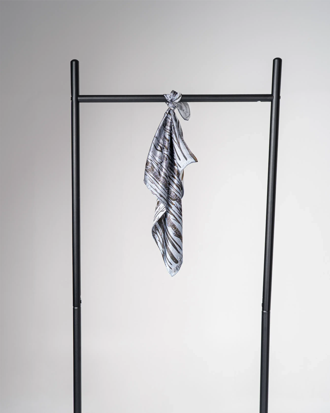 Forest - Anda Abstract Small Silk Scarf 55x55 cm - Image 3